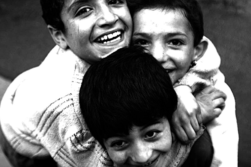 Straatkinderen in Istanbul