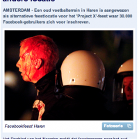 "Facebook riots" in Haren were not Facebook riots