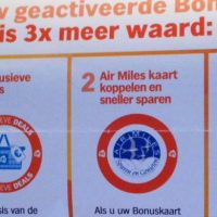 The new discount card of Albert Heijn